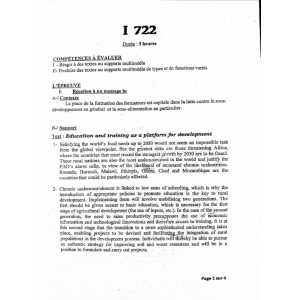 Épreuve et Corrigé Officiels – Baccalauréat 2025 – Anglais LV1 – Série B – Bénin