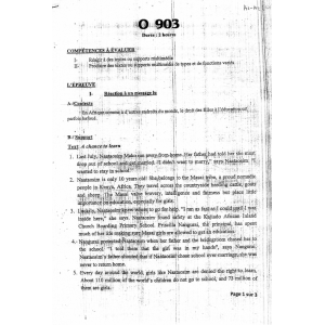 Épreuve et Corrigé Officiels – Baccalauréat 2025 – Anglais LV2 – Séries A1, A2 – Bénin